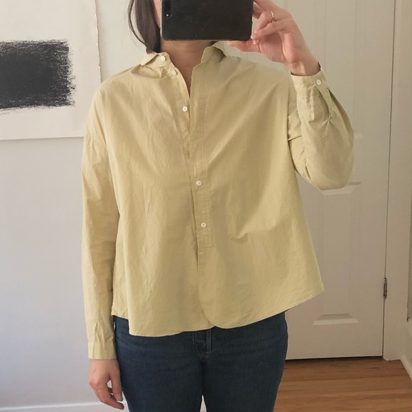 OAK + FORT Cotton Blouse - Picture 7 of 8